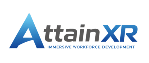 AttainXR Logo - name and tag - transparent-500x213
